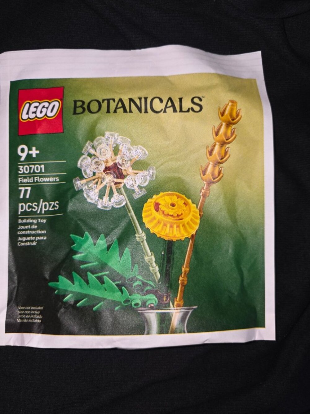 LEGO Botanicals 30701 Field Flowers 77-Piece Building Toy For Ages 9+